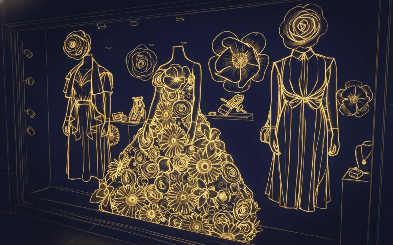 ウィンドーディスプレイ（WD）装飾